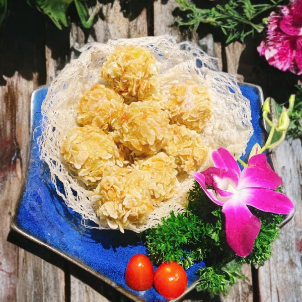 Thác lác chiên cốm